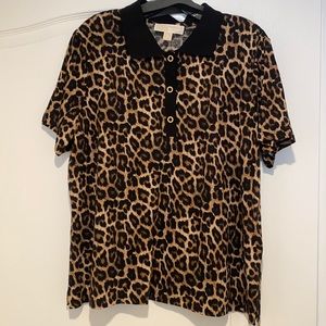 MK Animal Print Woman Shirt